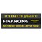 Signmission Financing Available Here No Credit Check Apply Now Banner Concession Stand Food Truck Single Sided B-96-30058 - alternate 1